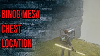 Star Wars Jedi Fallen Order Binog Mesa Chest Location  Bogano Collectible Guide [upl. by Siver]