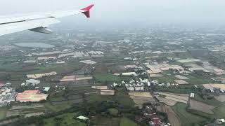 Landing Taoyuan International Airport Taipei [upl. by Nileek]