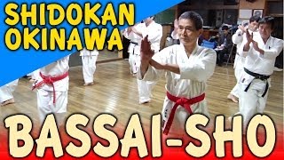 Koryu Passai BASSAI SHO  OKINAWA KARATE [upl. by Nyledam]