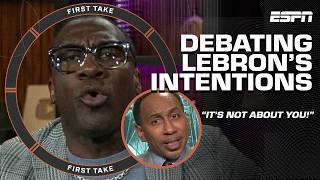 Shannon Sharpe CALLS OUT Stephen A 🗣️ LeBrons not TALKING ABOUT YOU doubting Deion  First Take [upl. by Eiramannod417]