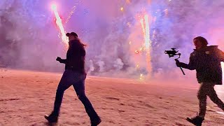 NEW YEARS EVE EPIC WORLD RECORD FIREWORK DISPLAY 6000 Fireworks in Total [upl. by Killion139]