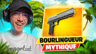 FAIRE TOP 1 avec le BOURLINGUEUR MYTHIQUE sur FORTNITE Et SANS VOITURES [upl. by Ahseid]