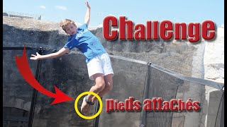 challenge trampoline  PIEDS ATTACHÉS [upl. by Aciamaj]