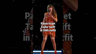 pause to get Taylor Swift in 1989 outfit taylorswift shorts [upl. by Claudine]