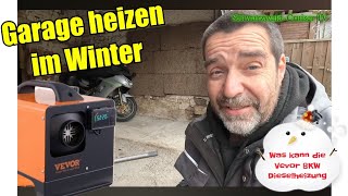 Dieselheizung für die Garage Bringt die Vevor 8KW Kompaktlösung was [upl. by Ydneh]