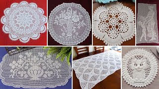 Purely Beautiful Crochet table mats\table runner design ideas\crochetcrochet viral fashion [upl. by Ettenrahs]