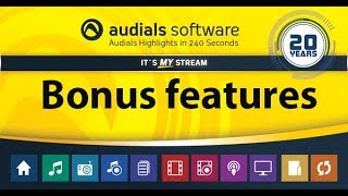 Audials 2019 in 240 Seconds  Bonus Features [upl. by Marcia14]