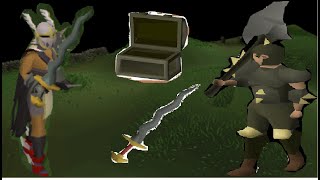 Osmumtens Fang VS The Barrows Brothers Melee Only 15 Chests Per Hour [upl. by Kuehnel]