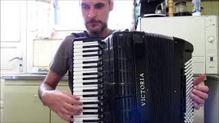 quotCacak Koloquot Serbian Folk Accordion Dimitris Koustas [upl. by Silver]