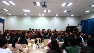 Harmonya the String Ensemble of UPLB  Bastat Mahal Kita January 2016 Orientation Performance [upl. by Quita847]