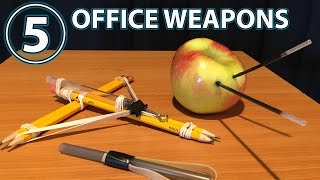 5 COOL Office Weapons INVENTIONS That Actually WORK [upl. by Destinee701]