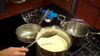 Homemade mozzarella cheese without a microwave in less than 40 minutes [upl. by Raab]