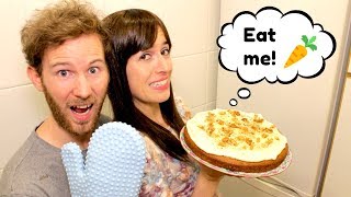 How to make a carrot cake  Aprende inglés cocinando [upl. by Alahsal163]