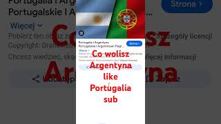 Portugalia czy Argentyna [upl. by Odette]