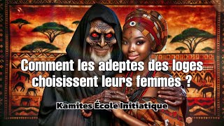 Comment les Adeptes des loges choisissent leurs femmes  sorcellerie energie initiation secrets [upl. by Notfol]