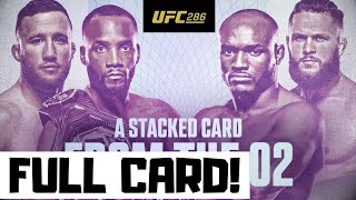 UFC 286 Predictions Edwards vs Usman 3 Full Card Betting Breakdown [upl. by Breech25]