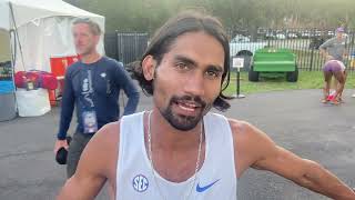 Florida’s Parvej Khan After Winning SEC 1500m Title Representing India At Olympics Is On His Mind [upl. by Hsilgne536]