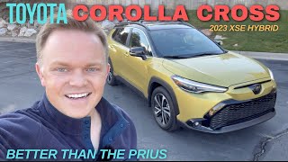 The Toyota Corolla Cross Hybrid is Way Better Than The Prius  Review [upl. by Cthrine]