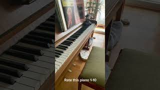 Rate this piano 110 🔥🎹 [upl. by Ahoufe]