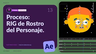 DUIK Ángela  13  Proceso para RIG de Rostro del Personaje – Tutorial Paso a Paso en Español [upl. by Corabella233]