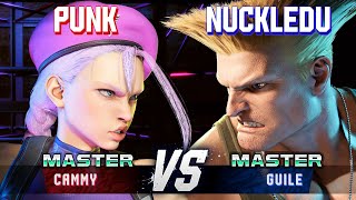 SF6 ▰ PUNK Cammy vs NUCKLEDU Guile ▰ High Level Gameplay [upl. by Onairelav]