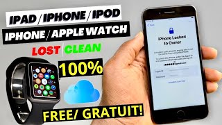 Comment Vérifier l’état De Verrouillage D’activation iCloud sur iphoneipadmac Clean amp Lost [upl. by Ahsenwahs]