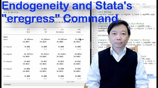 Endogeneity and Statas quoteregressquot Command  Estimation Methods  Stata Tutorials Topic 47 [upl. by Erdna]