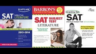 The best Prep books for the English Literature Sat Subject Test in 2014 [upl. by Martijn252]