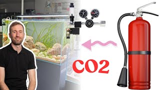 Aquarium CO2 Using a Fire Extinguisher [upl. by Adnamra948]