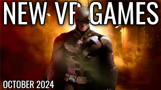 Best NEW Upcoming VR Games in October 2024 [upl. by Yras828]