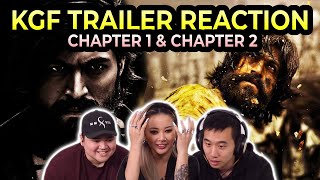 Asian Australians react to KGF CHAPTER 1 amp 2 TRAILER [upl. by Acila492]