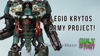 Legio Krytos for Adeptus Titanicus Army overview and tutorial [upl. by Ydal770]