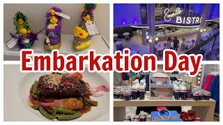 Carnival Mardi Gras Vlog Aug 2024 Embarkation Day [upl. by Nnhoj]