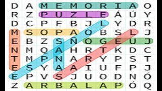 Word search puzzle 105  game free [upl. by Ariaet886]