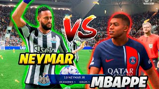 NEYMAR JR se ENFRENTA a su EX EQUIPO el PSG en CHAMPIONS 😱 MODO CARRERA FIFA24 [upl. by Su]