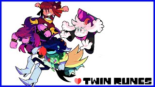 Kris Frisk Chara Ralsei and Susie  Twin Runes 3  DeltaruneUndertale Comic Dub [upl. by Denn]