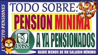 N2C🦁PENSIÒN MÌNIMA A YA PENSIONADOS 😃👍 pension adultosmayores ayudasocial pagos méxico [upl. by Adnaloy]