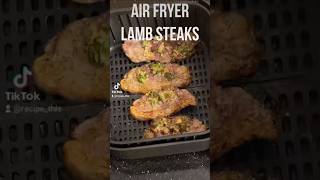 Air Fryer Lamb Steaks shorts [upl. by Ajnat]