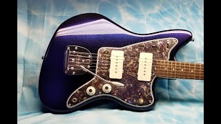 2475quot Gibson Scale purple jazzmaster [upl. by Essyla365]