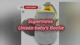 Superminis Unisexbabys Booties  kids fashion  baby booties streetwear youtube [upl. by Feltie]