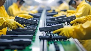 How Weapon Manufacturers Produce Millions of Glock Pistols Every Year [upl. by Atiragram148]