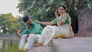 Temple Theme Preshoot video of Meghana and Ramesh [upl. by Libbey]