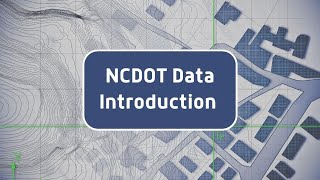 NCDOT Data Introduction [upl. by Ennaihs]