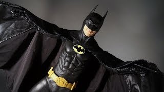 NECA 18quot Michael Keaton Batman 1989 Figure Video Review 14 Quarter Scale 1989Batmancom Reel Toys [upl. by Iuq]