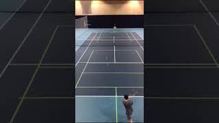 Forehand down the line winners tennis [upl. by Aramat]