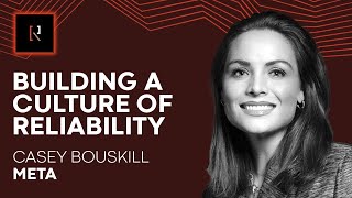 Building a Culture of Reliability  Casey Bouskill [upl. by Aerehs7]