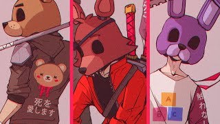 Speedpaint  HUNTER BOYS FNAF [upl. by Morty]