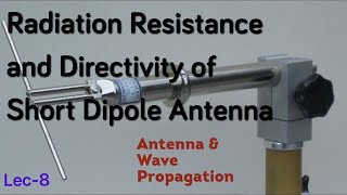 Radiation Resistance amp Directivity of Short Dipole Antenna [upl. by Leugimesoj905]