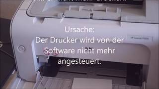 Windows 10 erkennt Drucker nicht [upl. by Dael954]