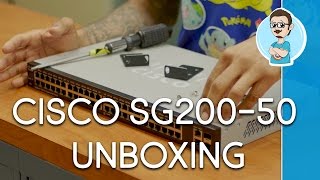 Cisco 200 Series Small Business SG20050 Unboxing [upl. by Thury]